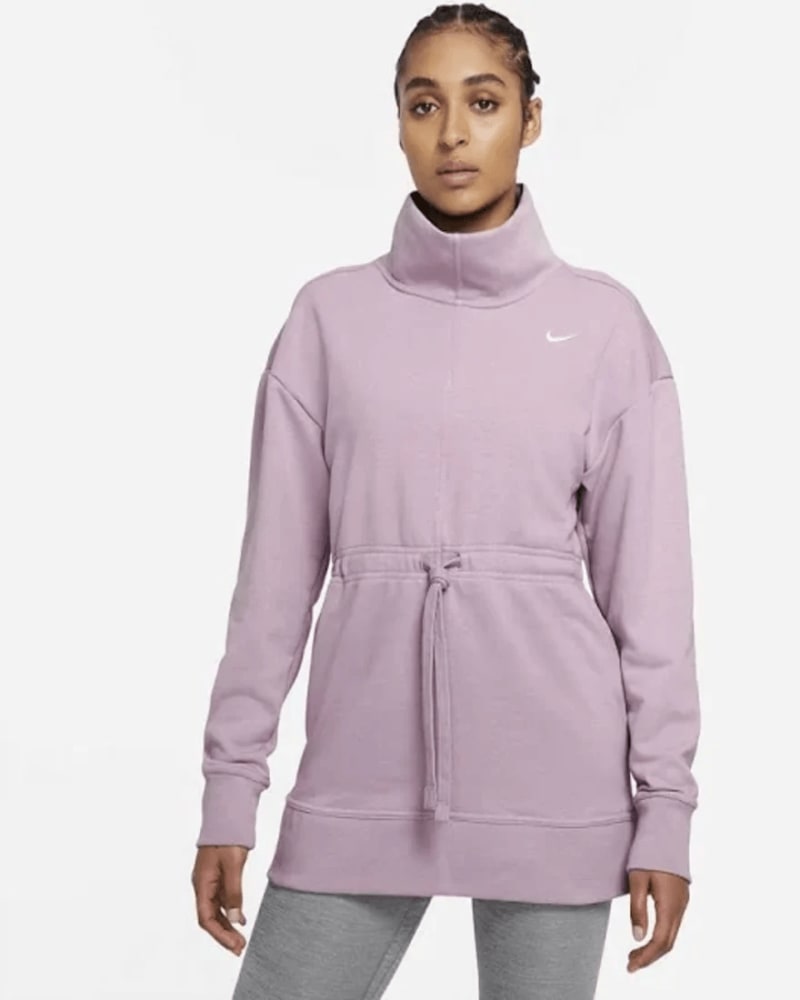Nike dry training cowl neck top sales